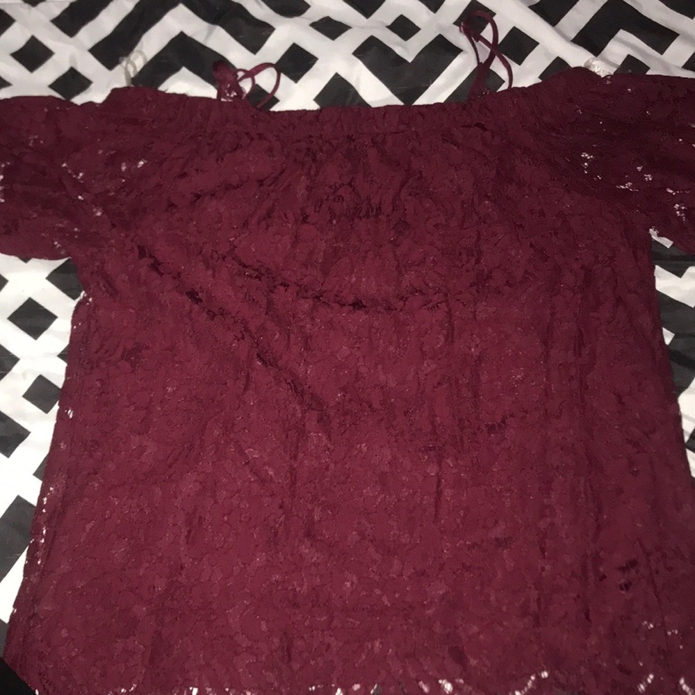 No boundaries Burgundy top for plus size women ❤️
